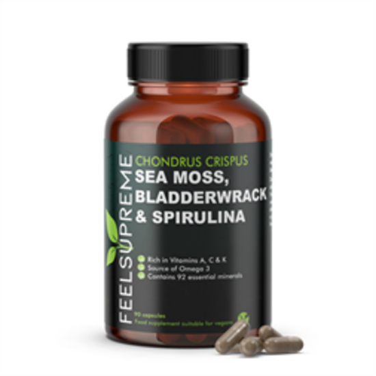 Feel Supreme Seamoss with Bladderwrack and Spirulina | Detox Blend