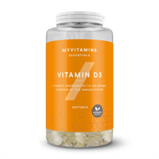 MyProtein MyVitamins Vitamin D3 Capsules